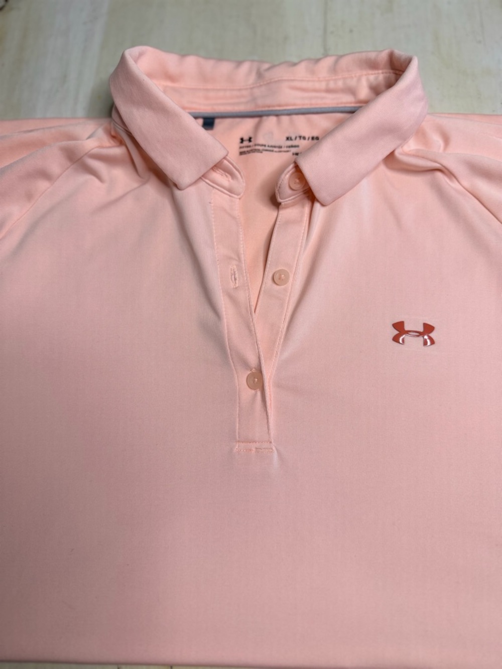 Under Armour Women’s Peach PoloPerformance Shirt